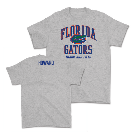 Florida Men's Track & Field Sport Grey Arch Tee - Trenton Howard