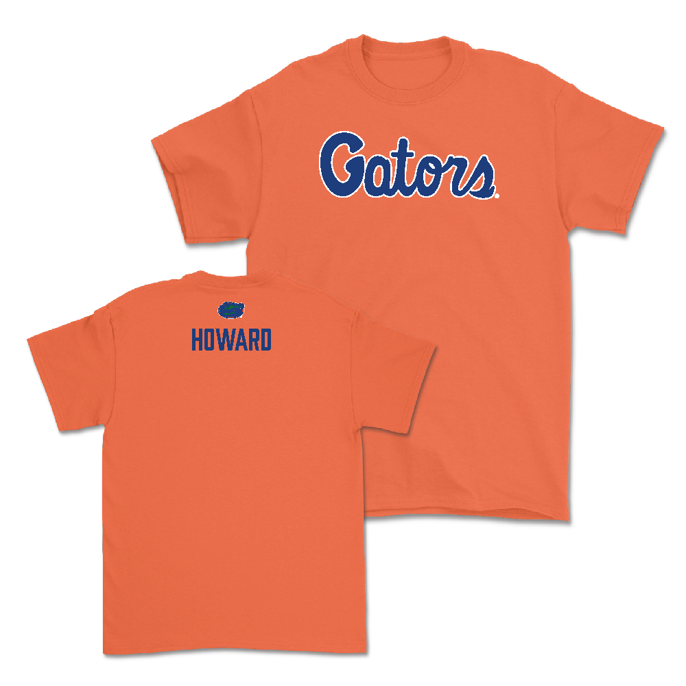 Florida Men's Track & Field Orange Script Tee - Trenton Howard