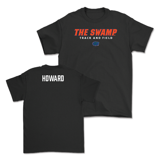 Florida Men's Track & Field Black Swamp Tee - Trenton Howard