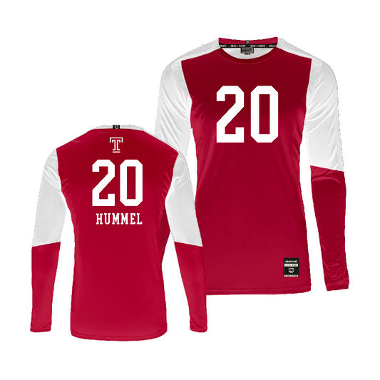 Temple Cherry Women's Volleyball Jersey  - Olivia Hummel