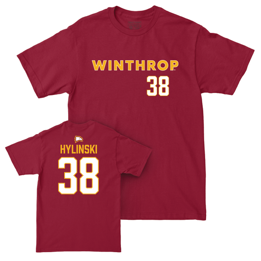 Winthrop Baseball Maroon Sideline Tee  - Joey Hylinski