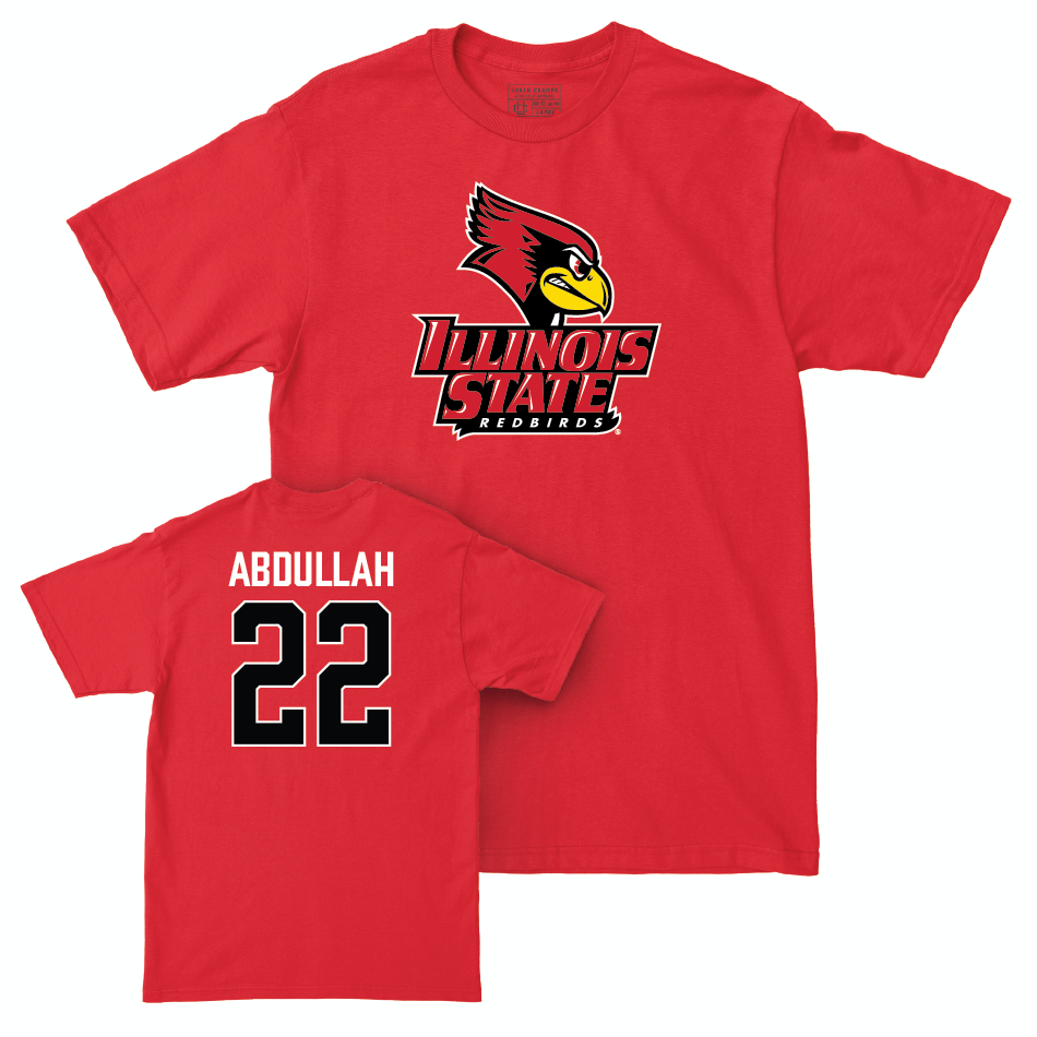 Illinois State Football Red Legacy Tee - Amir Abdullah Small