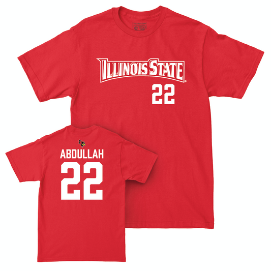 Illinois State Football Red Sideline Tee - Amir Abdullah Small