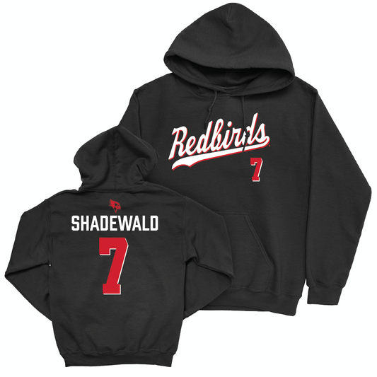 Illinois State Women's Volleyball Black Script Hoodie - Aida Shadewald Small