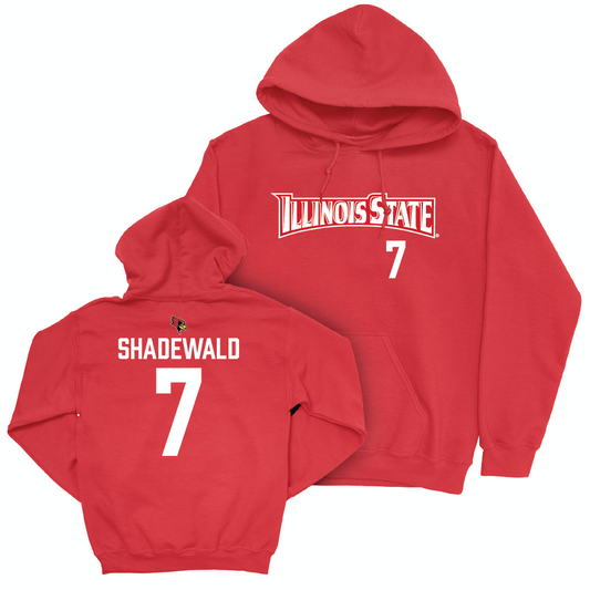 Illinois State Women's Volleyball Red Sideline Hoodie - Aida Shadewald Small