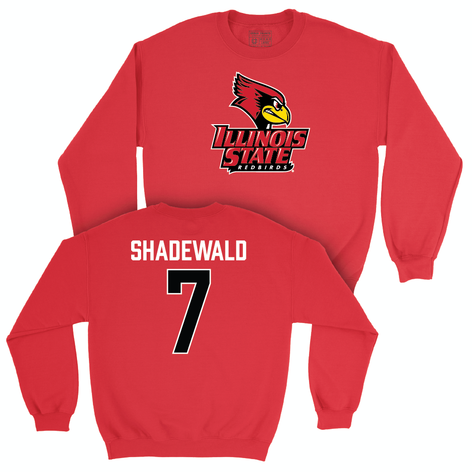 Illinois State Women's Volleyball Red Legacy Crew - Aida Shadewald Small