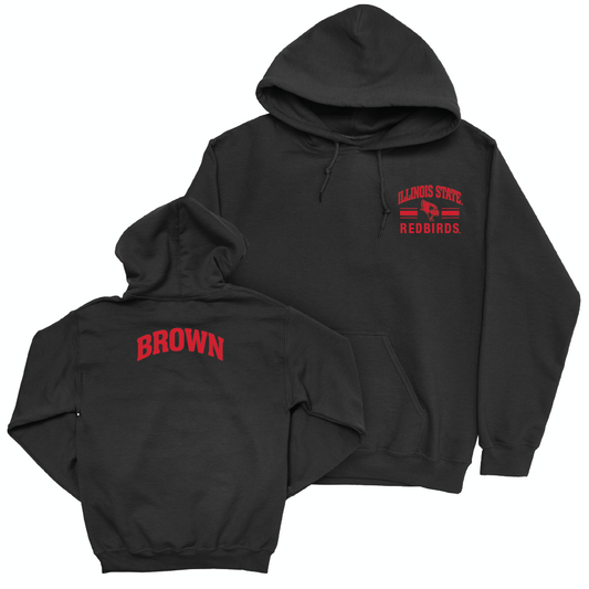 Illinois State Men's Track & Field Black Victory Hoodie - Braeden Brown Small