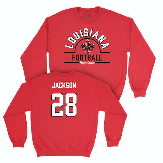 Louisiana Football Red Arch Crew  - Kody Jackson