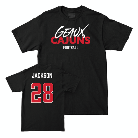 Louisiana Football Black Geaux Tee  - Kody Jackson