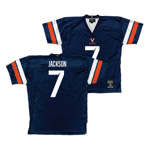 UVA Football Navy Jersey - James Jackson | #7