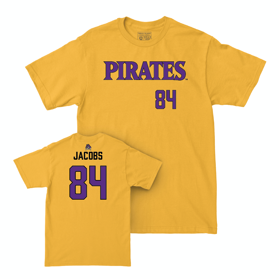 East Carolina Football Gold Pirates Tee  - Mel Jacobs