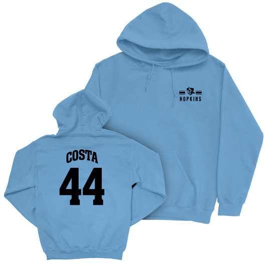 Johns Hopkins Women's Lacrosse Blue Victory Hoodie - Alayna Costa Small