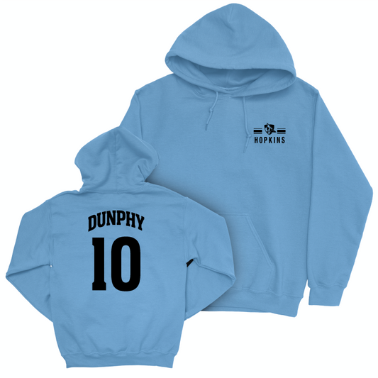 Johns Hopkins Men's Soccer Blue Victory Hoodie - Aidan Dunphy Small