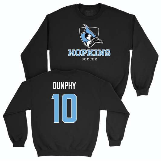 Johns Hopkins Men's Soccer Black Legacy Crew - Aidan Dunphy Small