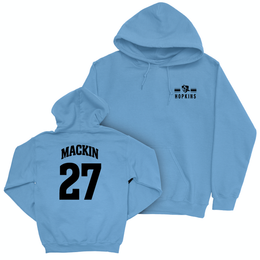 Johns Hopkins Women's Lacrosse Blue Victory Hoodie - Ashley Mackin Small