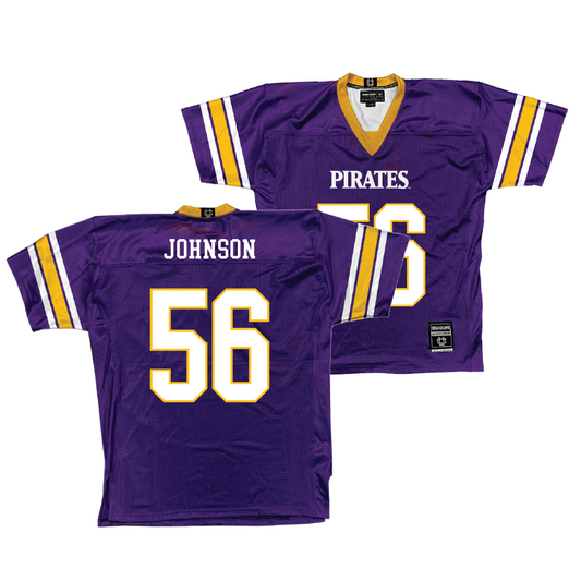 East Carolina Purple Football Jersey  - D'Anta Johnson