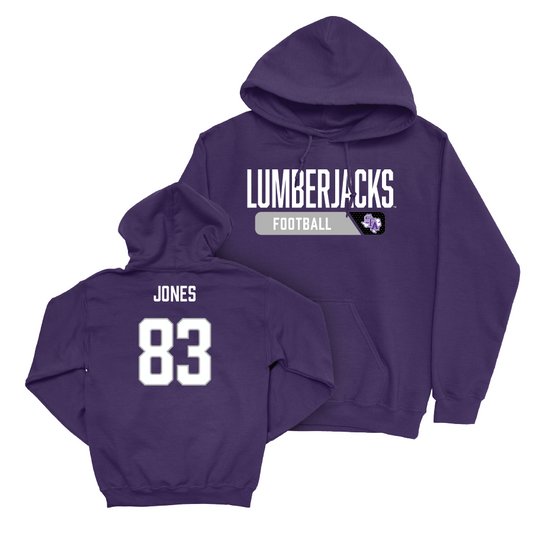 SFA Football Purple Staple Hoodie   - Isaac Jones