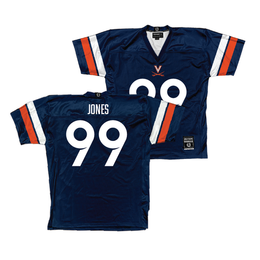 UVA Football Navy Jersey - DJ Jones | #99