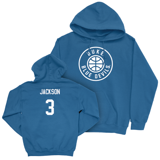 Royal Women's Basketball Hardwood Hoodie - Ashlon Jackson