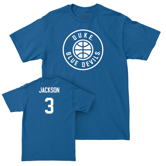 Royal Women's Basketball Hardwood Tee - Ashlon Jackson