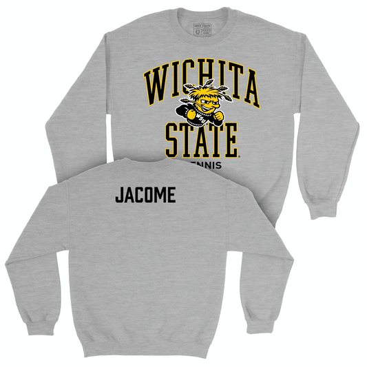 Wichita State Men's Tennis Sport Grey Classic Crew  - Alejandro Jacome