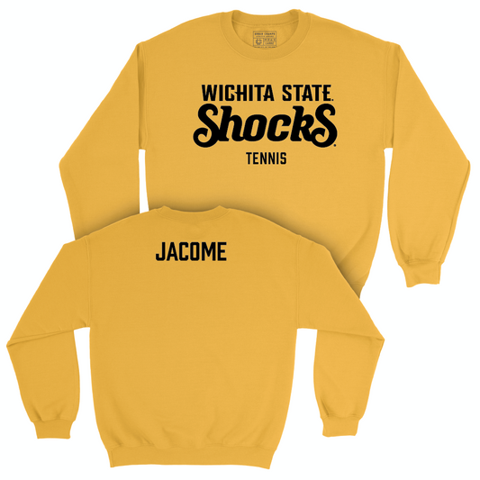 Wichita State Men's Tennis Gold Shocks Crew  - Alejandro Jacome