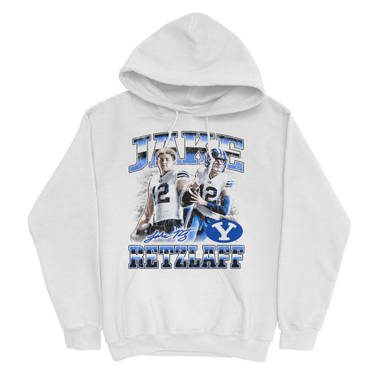 EXCLUSIVE RELEASE: Jake Retzlaff 90s White Hoodie