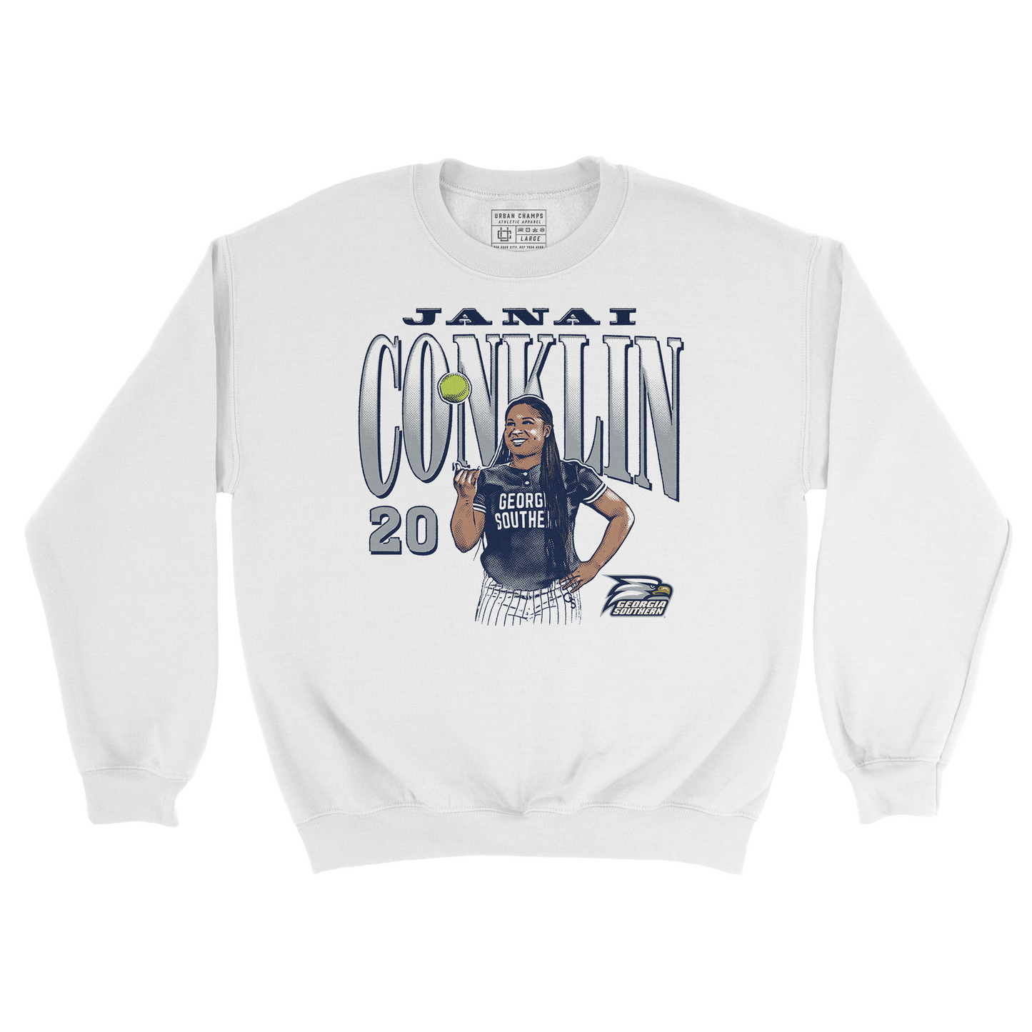 EXCLUSIVE RELEASE: Janai Conklin Cartoon Crewneck