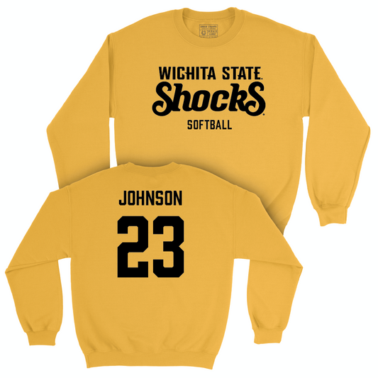 Wichita State Softball Gold Shocks Crew  - Sophie Johnson