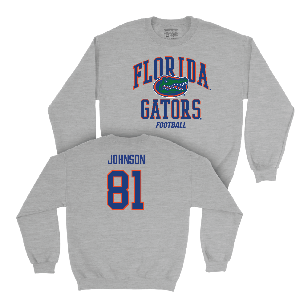 Florida Football Sport Grey Arch Crew  - Dawson Johnson