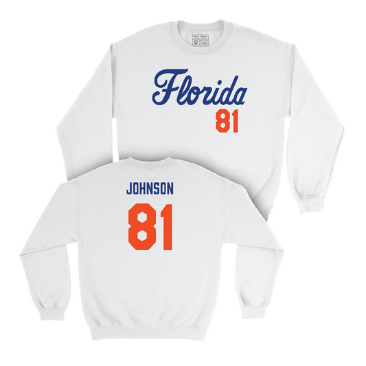 Florida Football White Script Crew  - Dawson Johnson