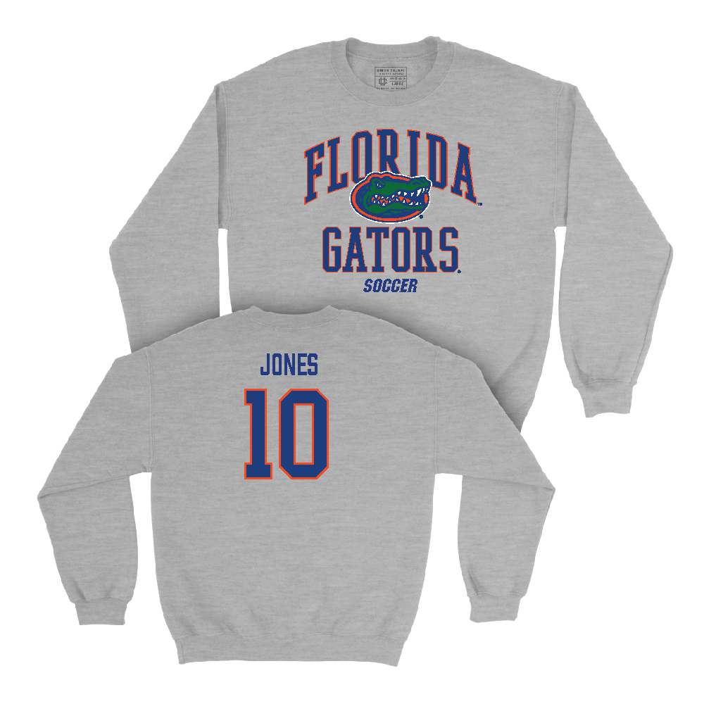 Florida Women's Soccer Sport Grey Arch Crew - Madison Jones