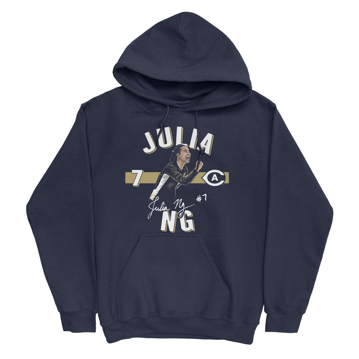 EXCLUSIVE RELEASE: Julia Ng Cartoon Navy Hoodie