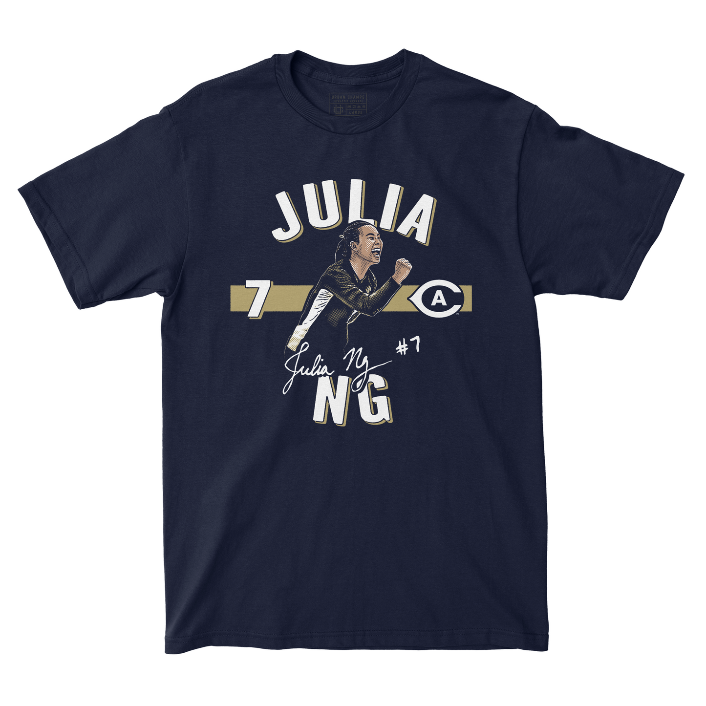 EXCLUSIVE RELEASE: Julia Ng Cartoon Navy Tee