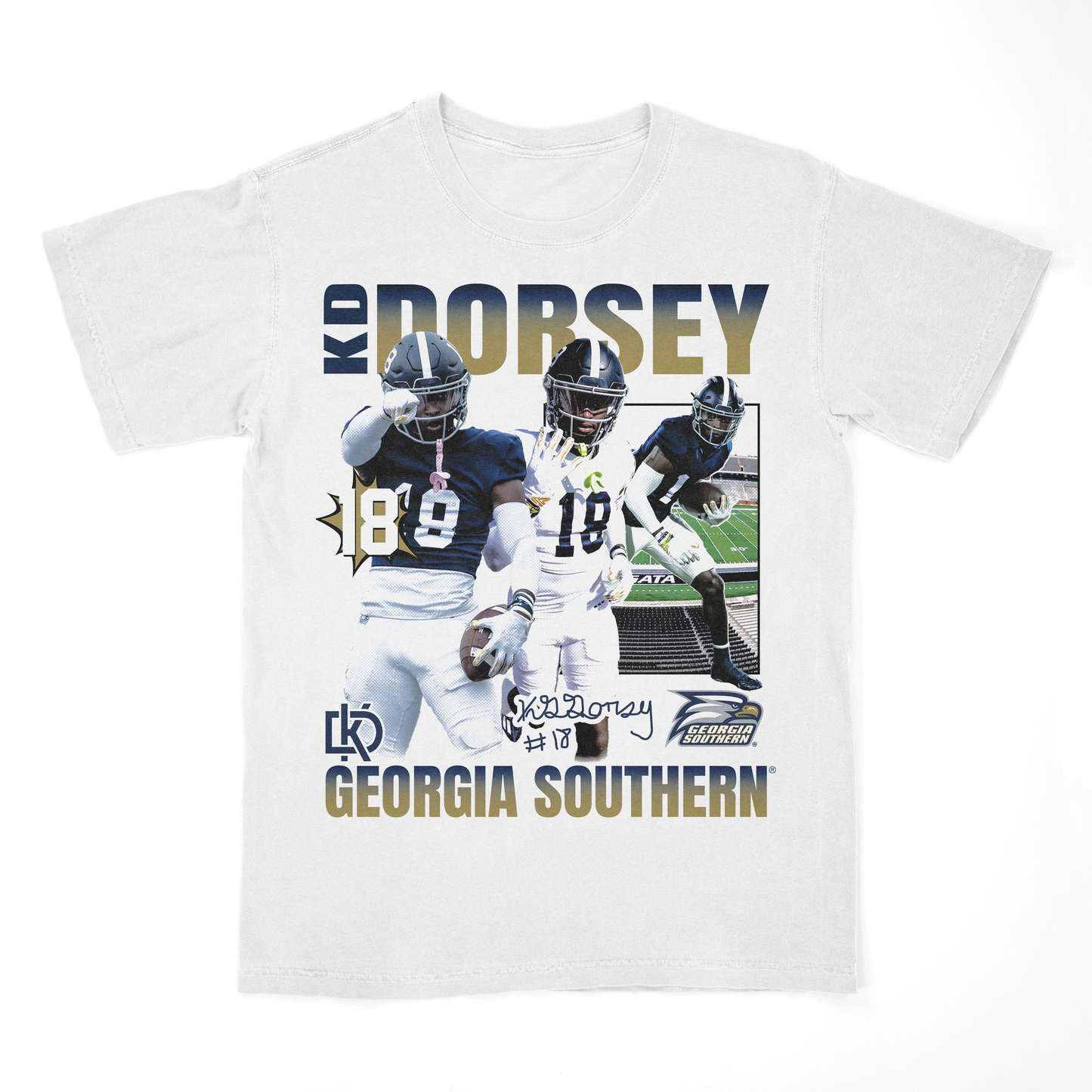 EXCLUSIVE RELEASE: KD Dorsey Graphic White Tee