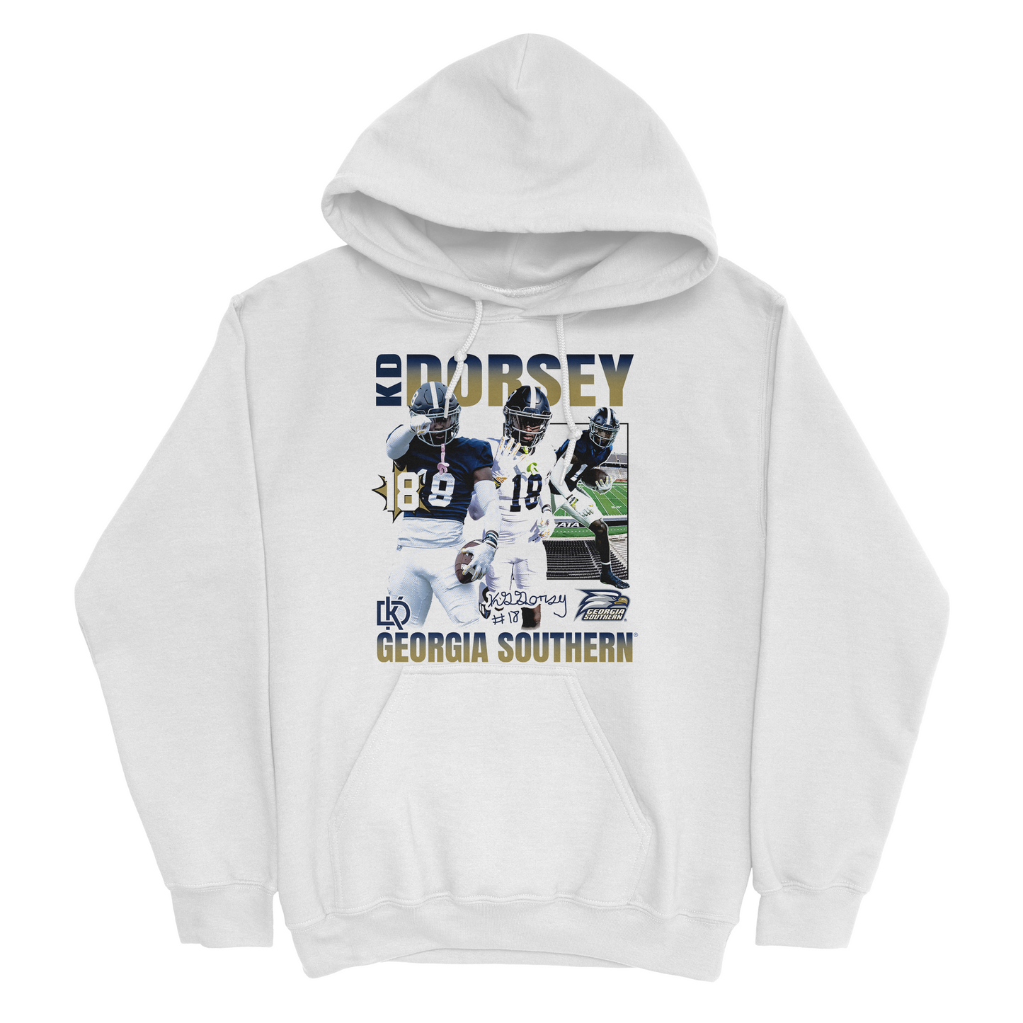 EXCLUSIVE RELEASE: KD Dorsey Graphic White Hoodie