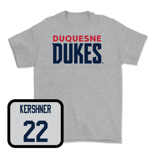 Duquesne Women's Soccer Sport Grey Lock Tee - Reese Kershner