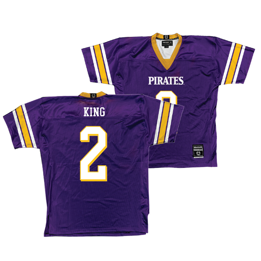 East Carolina Purple Football Jersey   - Devon King