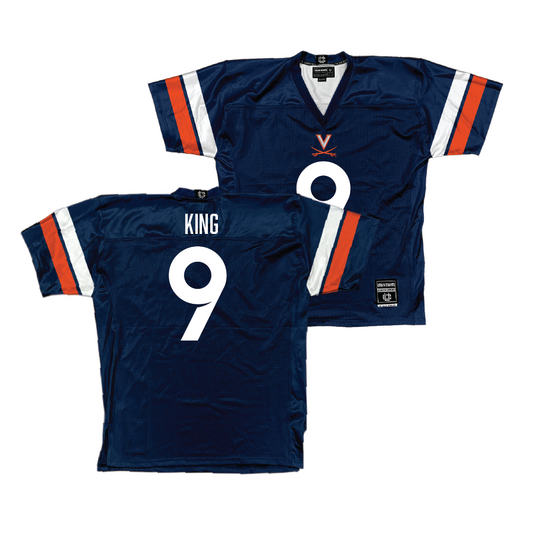 UVA Football Navy Jersey - Coen King | #9