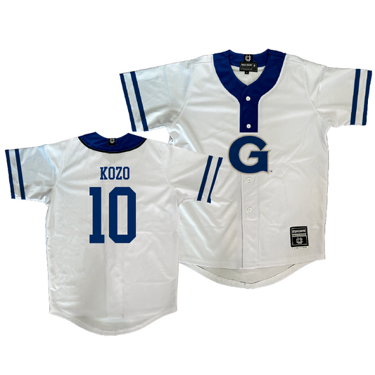 Georgetown Softball White Jersey  - Abby Kozo