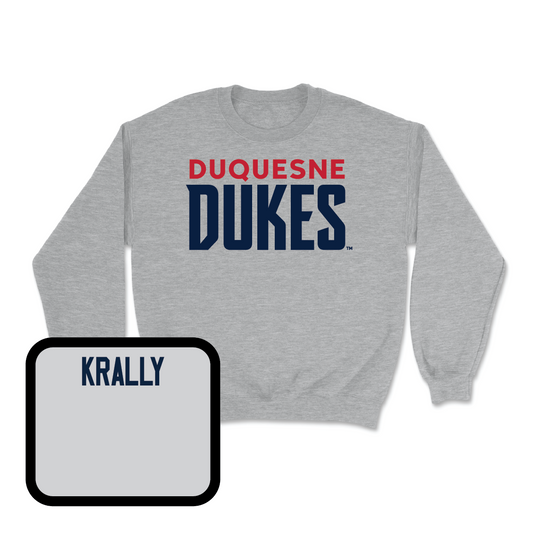 Duquesne Track & Field Sport Grey Lock Crew - Brooke Krally