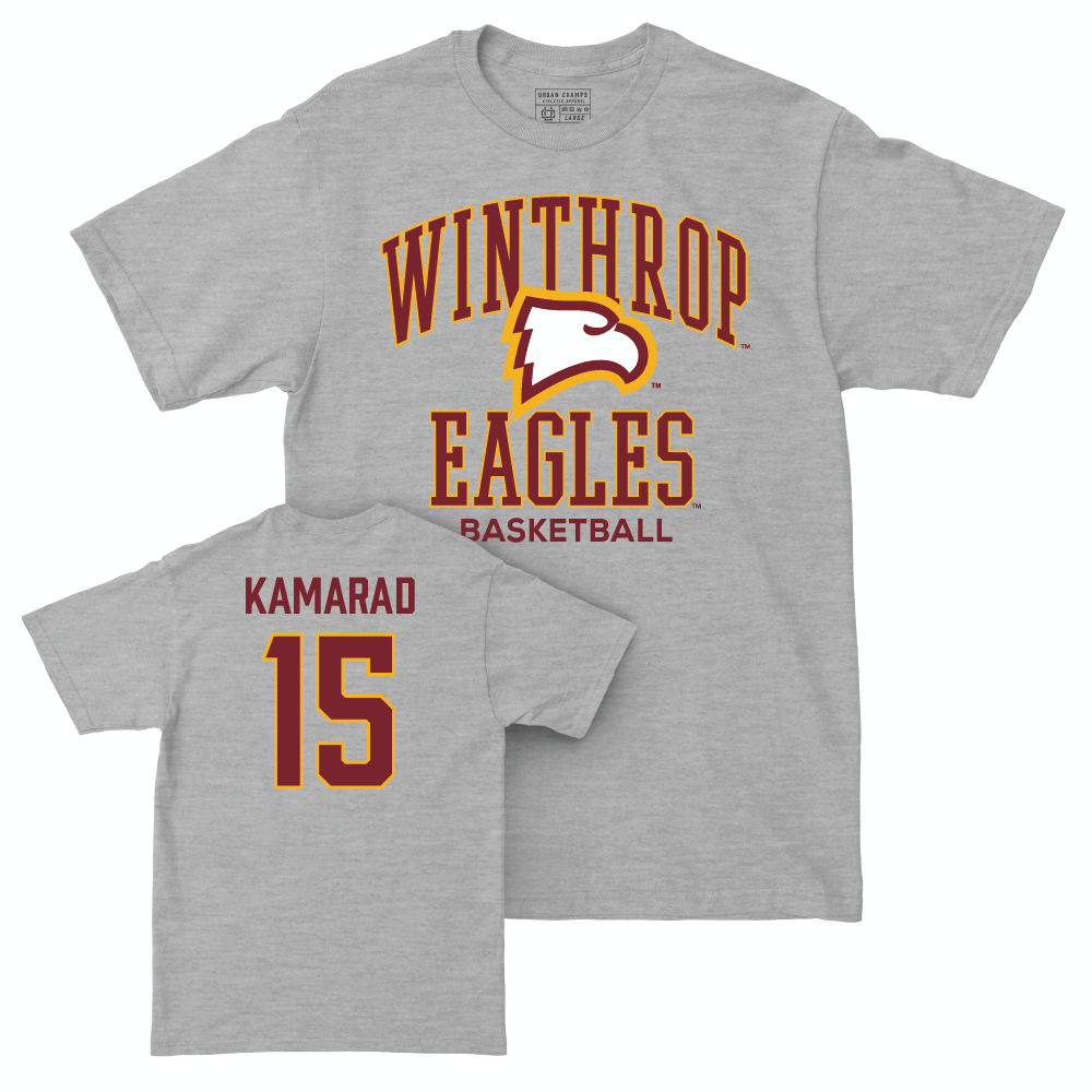 Winthrop Men's Basketball Sport Grey Classic Tee  - Tommy Kamarad