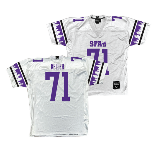 SFA Football White Jersey - Robert Keller | #71