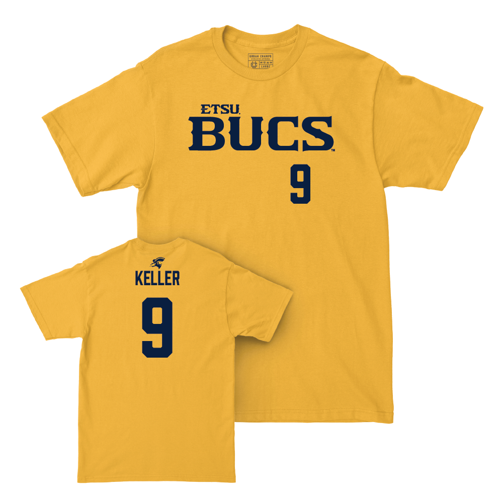 ETSU Baseball Gold Bucs Tee - Kenny Keller