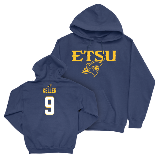 ETSU Baseball Navy Sideline Hoodie - Kenny Keller