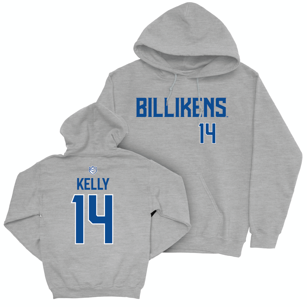 Saint Louis Baseball Sport Grey Billikens Hoodie  - Owen Kelly