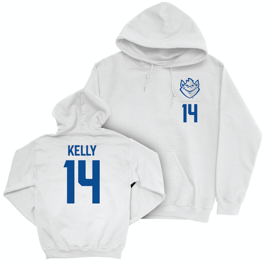 Saint Louis Baseball White Logo Hoodie  - Owen Kelly