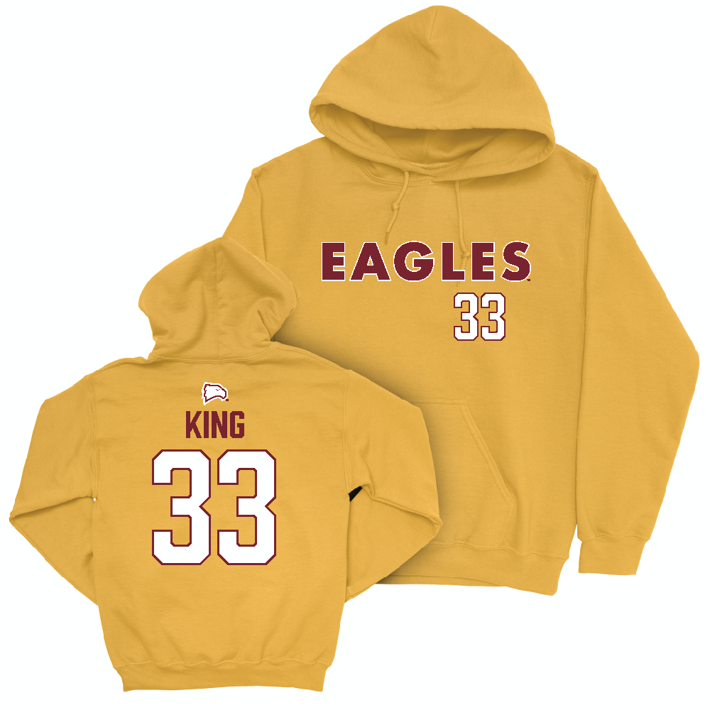 Winthrop Softball Gold Eagles Hoodie  - Aspen King