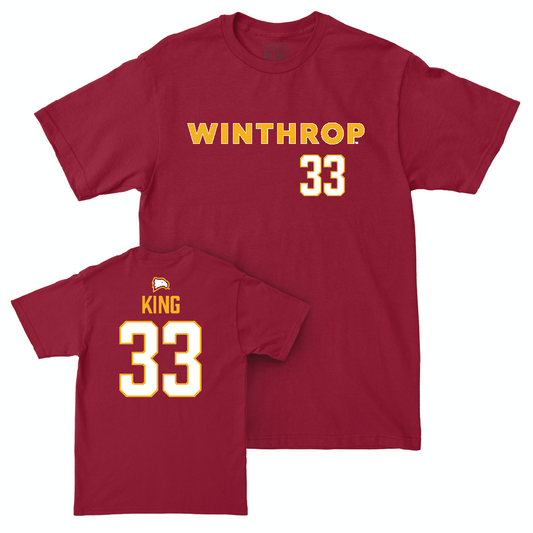 Winthrop Softball Maroon Sideline Tee  - Aspen King