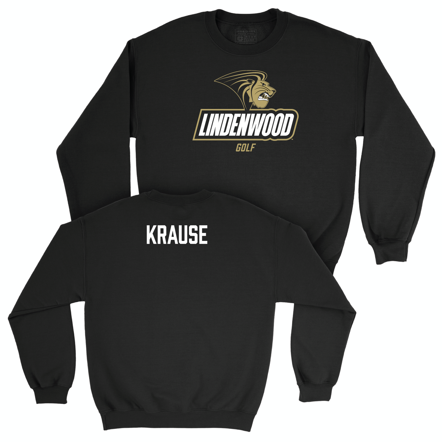 Lindenwood Women's Golf Black Legacy Crew - Bailie Krause